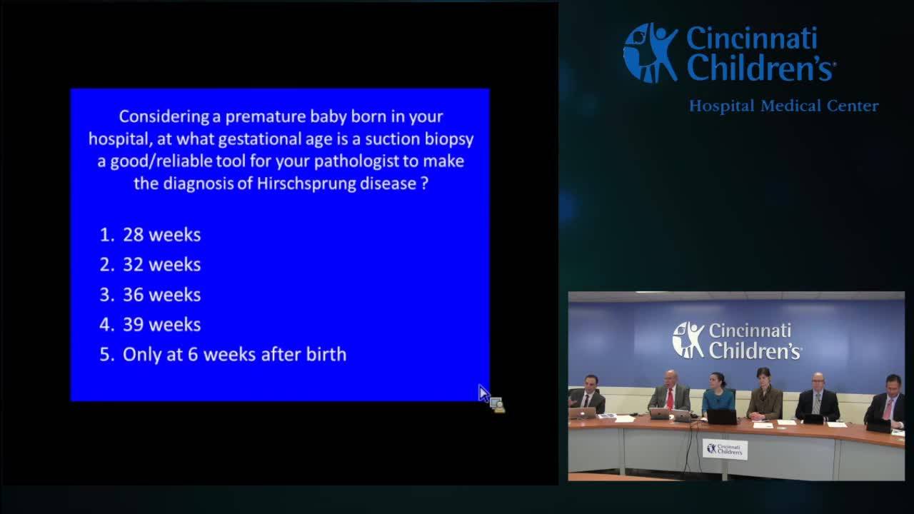 CinciHirsch - Pathology of Hirschprung Disease