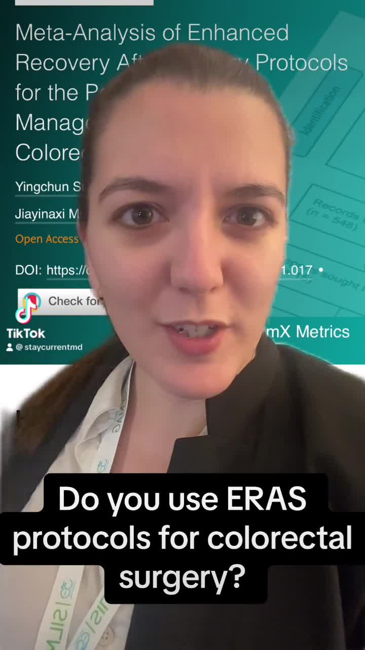 Meta-Analysis of Enhanced Recovery After Surgery Protocols for the Perioperative Management of Pediatric Colorectal Surgery