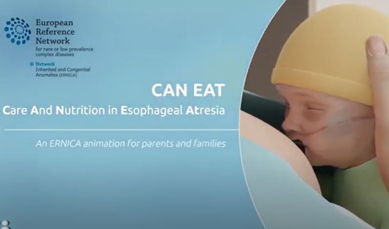 Care and Nutrition in Esophageal Atresia: An ERNICA animation for parents and families