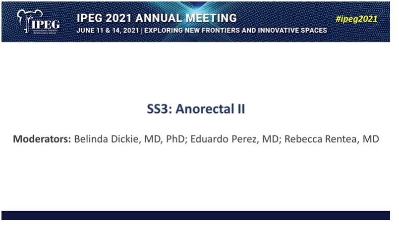 IPEG 2021 - SS3 Anorectal II