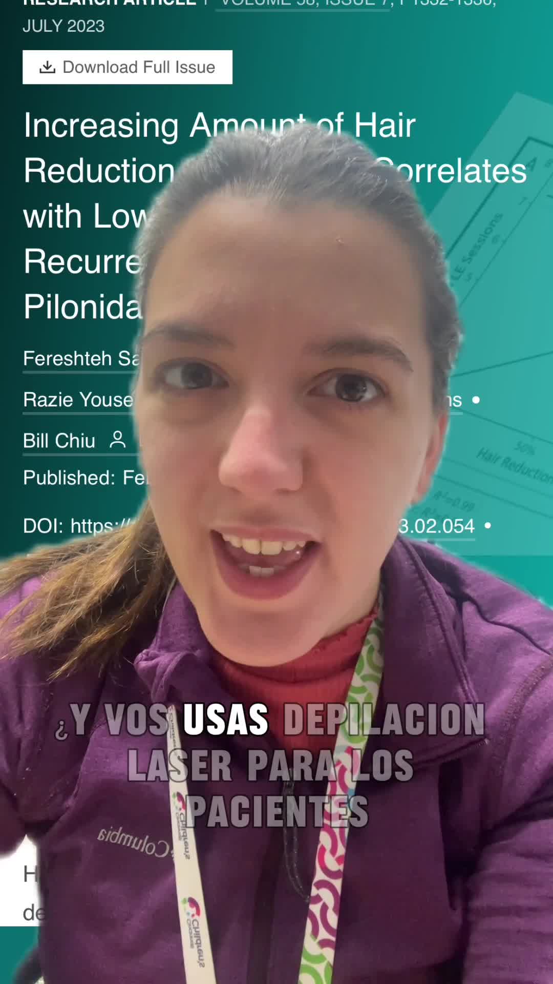 Una mayor cantidad de reducción del cabello mediante láser se correlaciona con una menor probabilidad de recurrencia en pacientes con enfermedad pilonidal