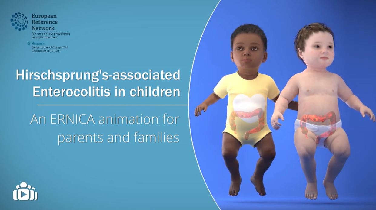 Hirschsprung-associated enterocolitis in children: An ERNICA animation for parents and families
