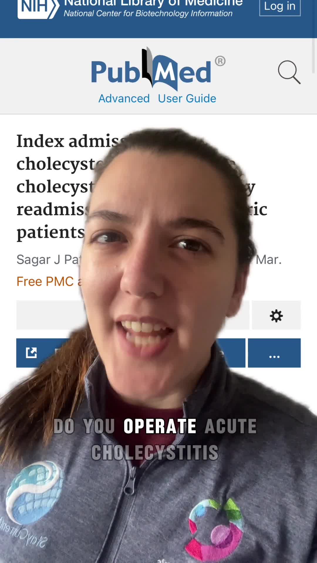 Index admission cholecystectomy for acute cholecystitis reduces 30-day readmission rates in pediatric patients