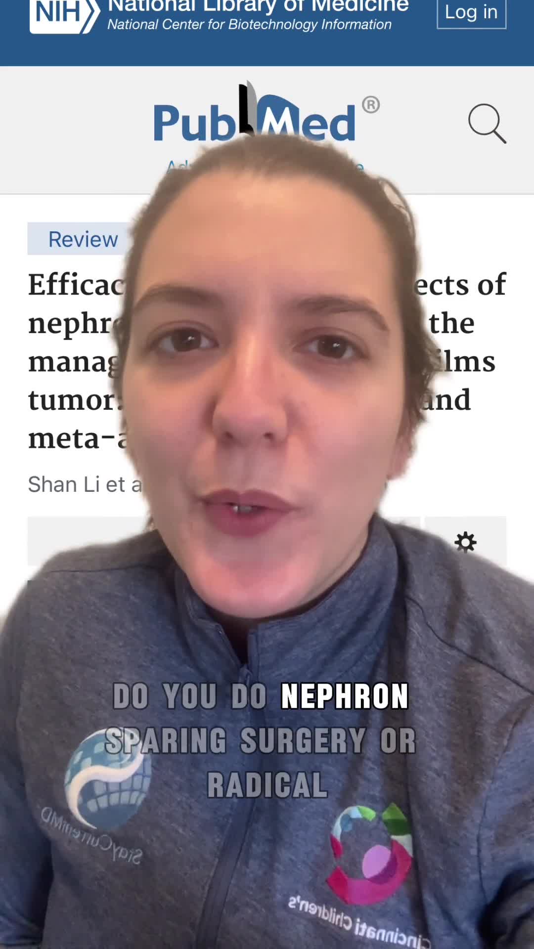 Efficacy and late kidney effects of nephron-sparing surgery in the management of unilateral Wilms tumor
