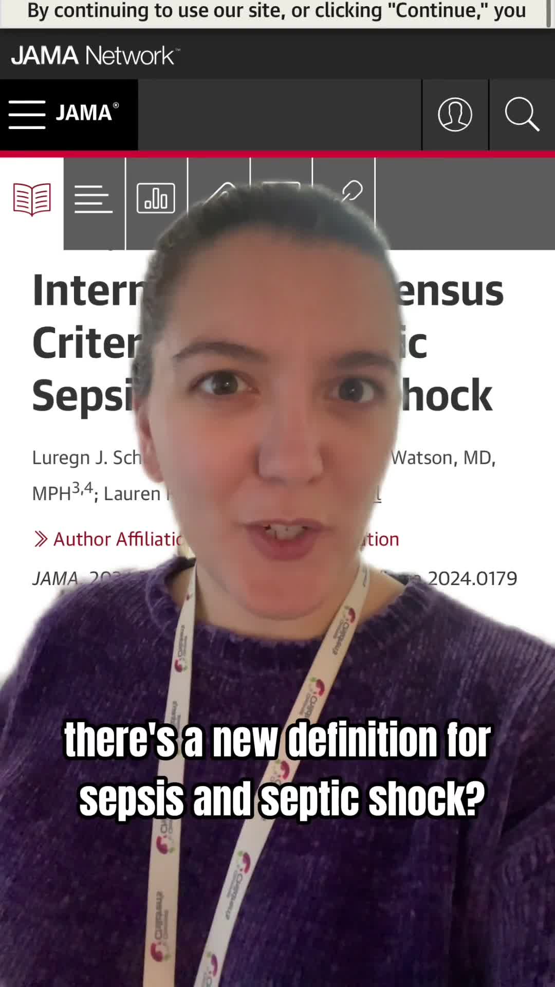 International Consensus Criteria for Pediatric Sepsis and Septic Shock