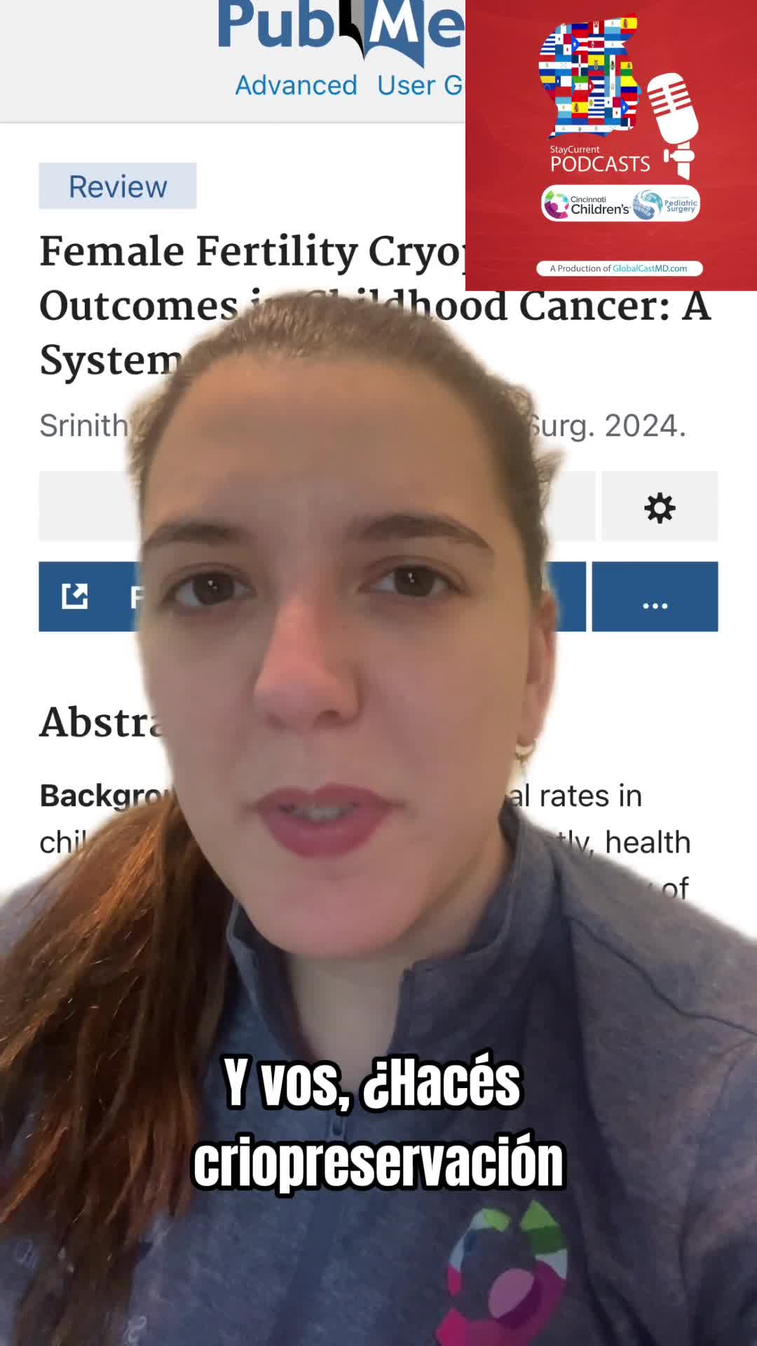 Resultados de la criopreservación de la fertilidad femenina en el cáncer infantil: una revisión sistemática