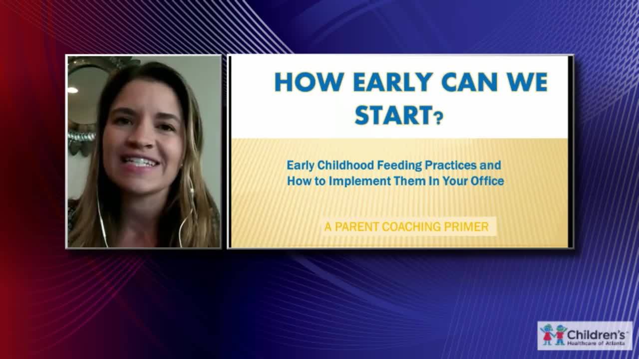 How early can we start? Early Childhood Feeding Practices and How to...