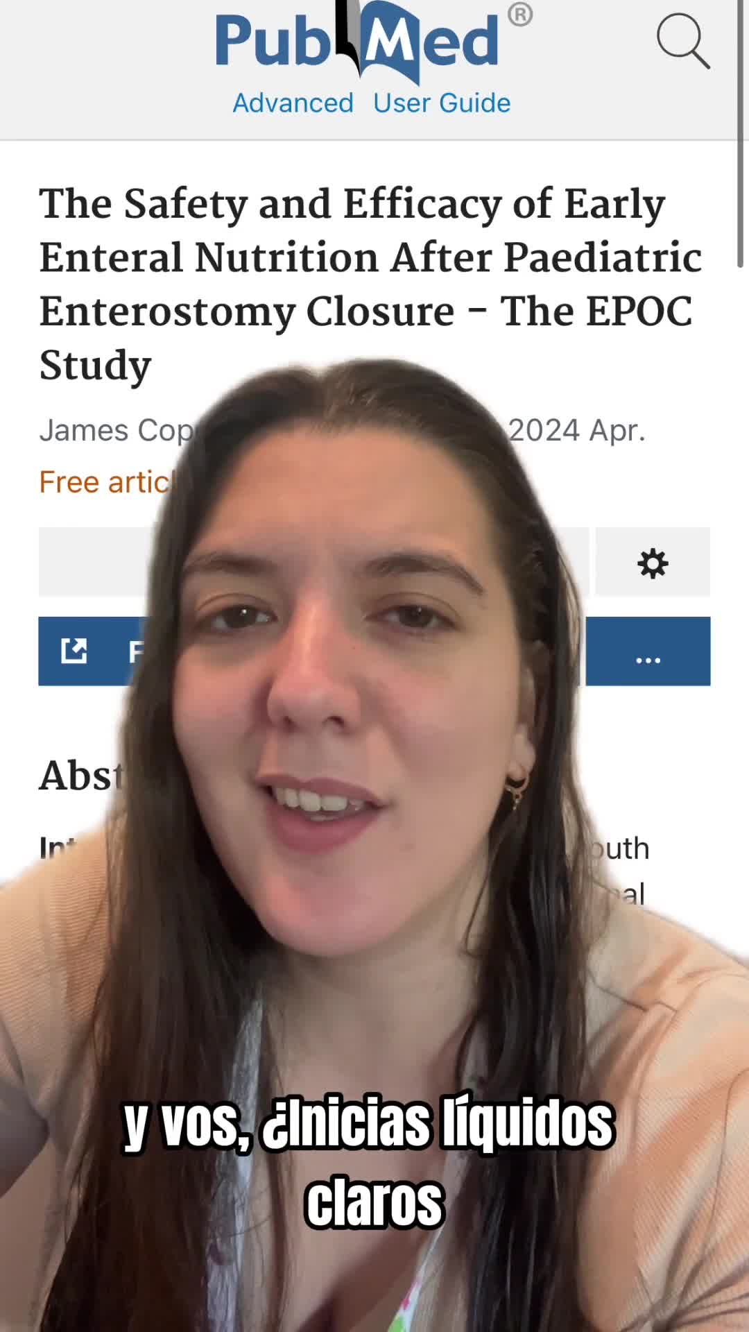 La seguridad y eficacia de la nutrición enteral temprana después del cierre de la enterostomía pediátrica