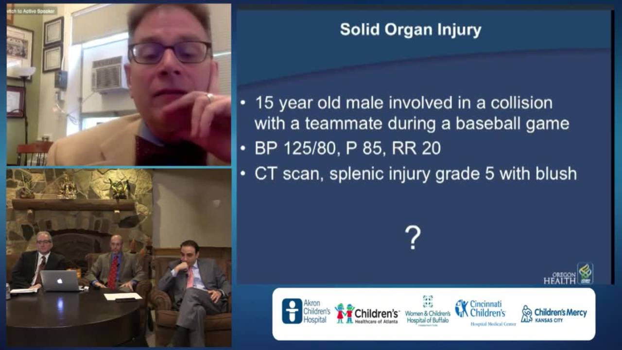 Solid Organ Injury Rapid Fire Session: Update Course 2015