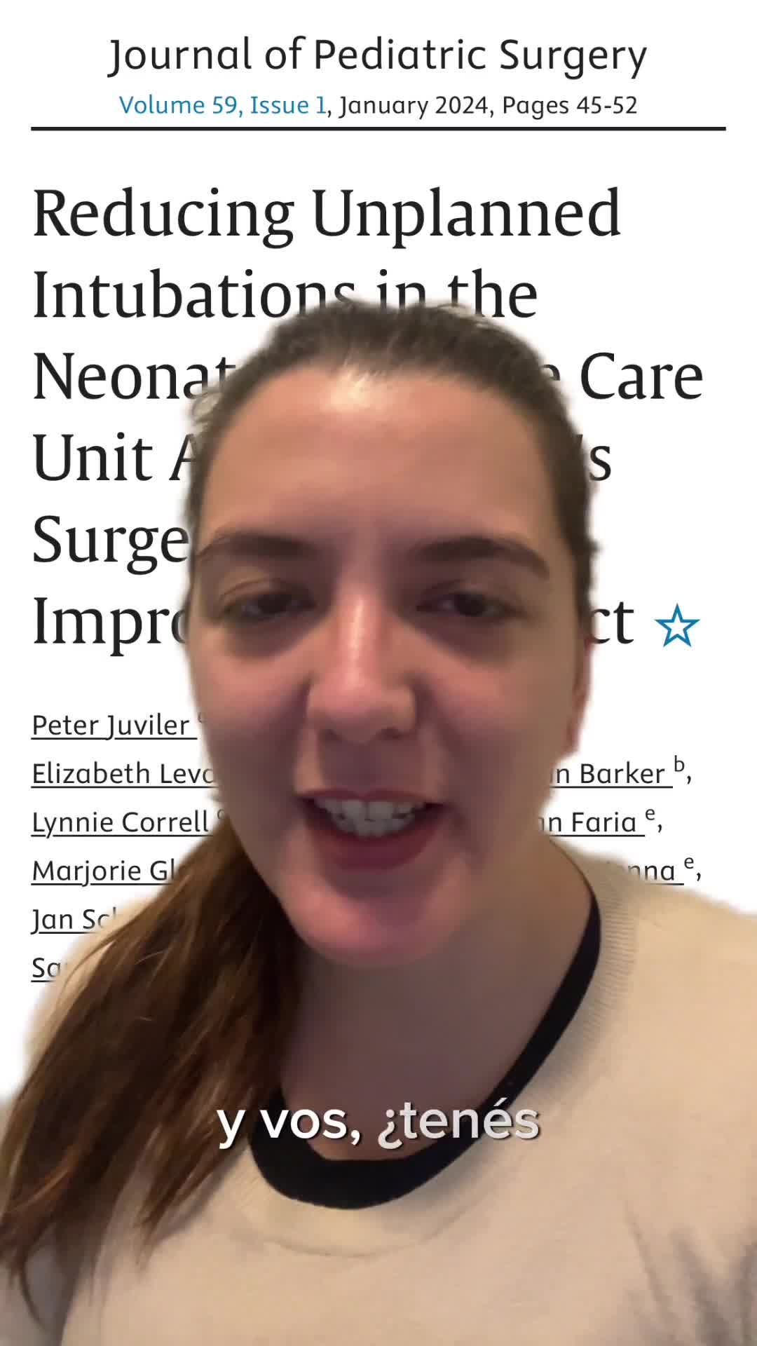 Reduciendo las intubaciones no planificadas en la UCIN después de una cirugía