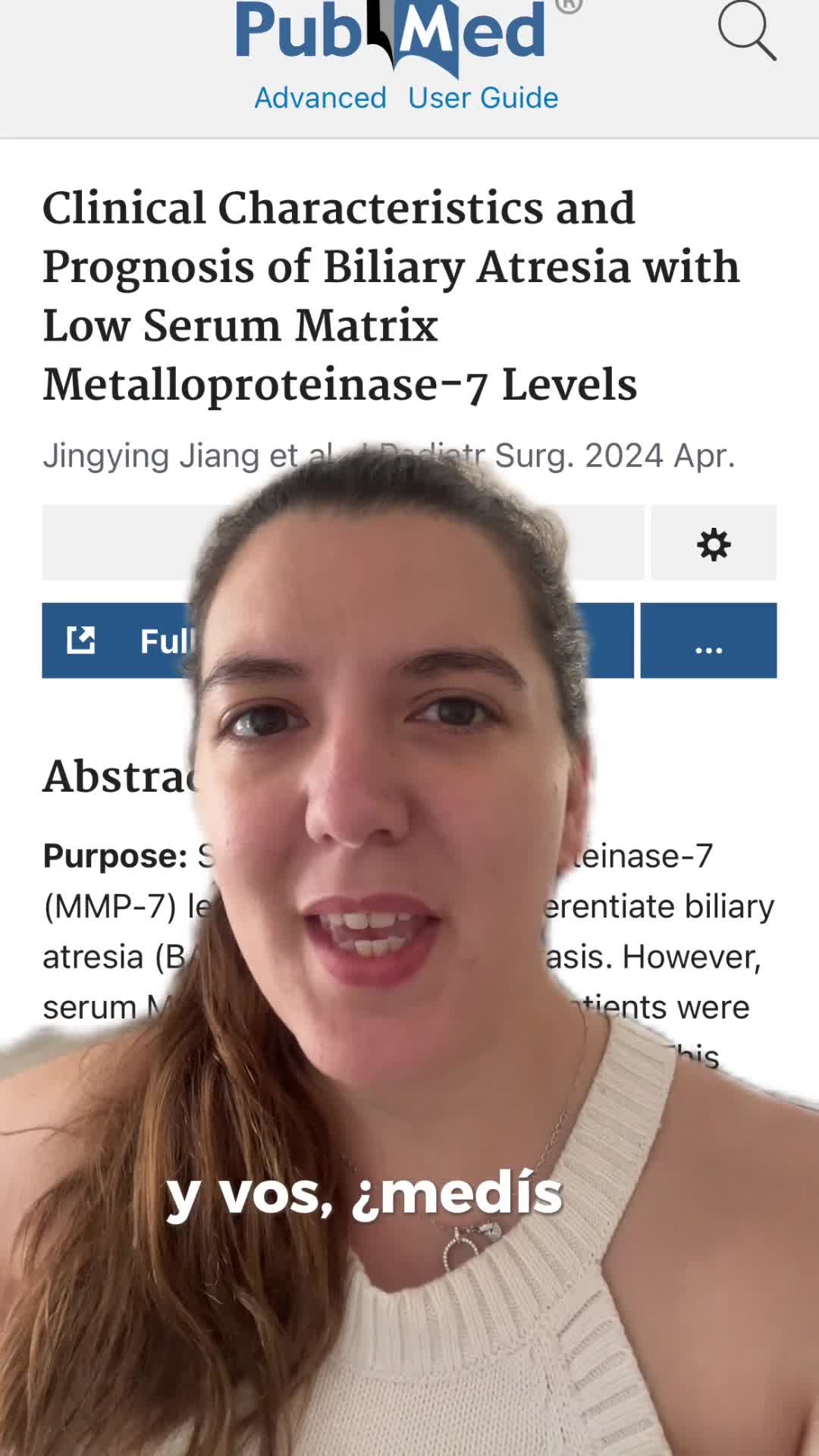 Características clínicas y pronóstico de la atresia de vías biliares con niveles bajos de metaloproteinasa 7 de la matriz sérica