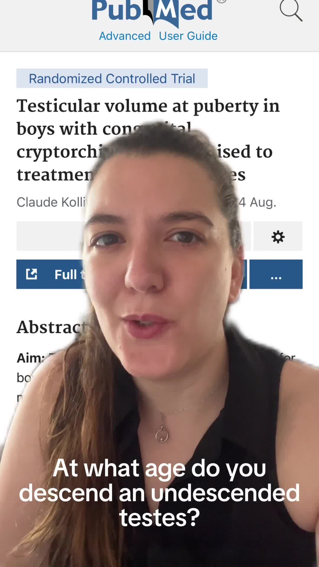 Testicular volume at puberty in boys with congenital cryptorchidism randomised to treatment at different ages