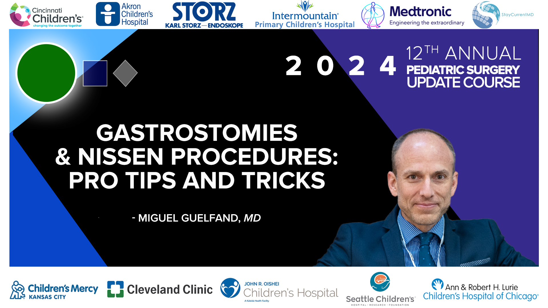 2024 Update Course - Tips & Tricks for Gastostomies & Nissen - Miguel Guelfand