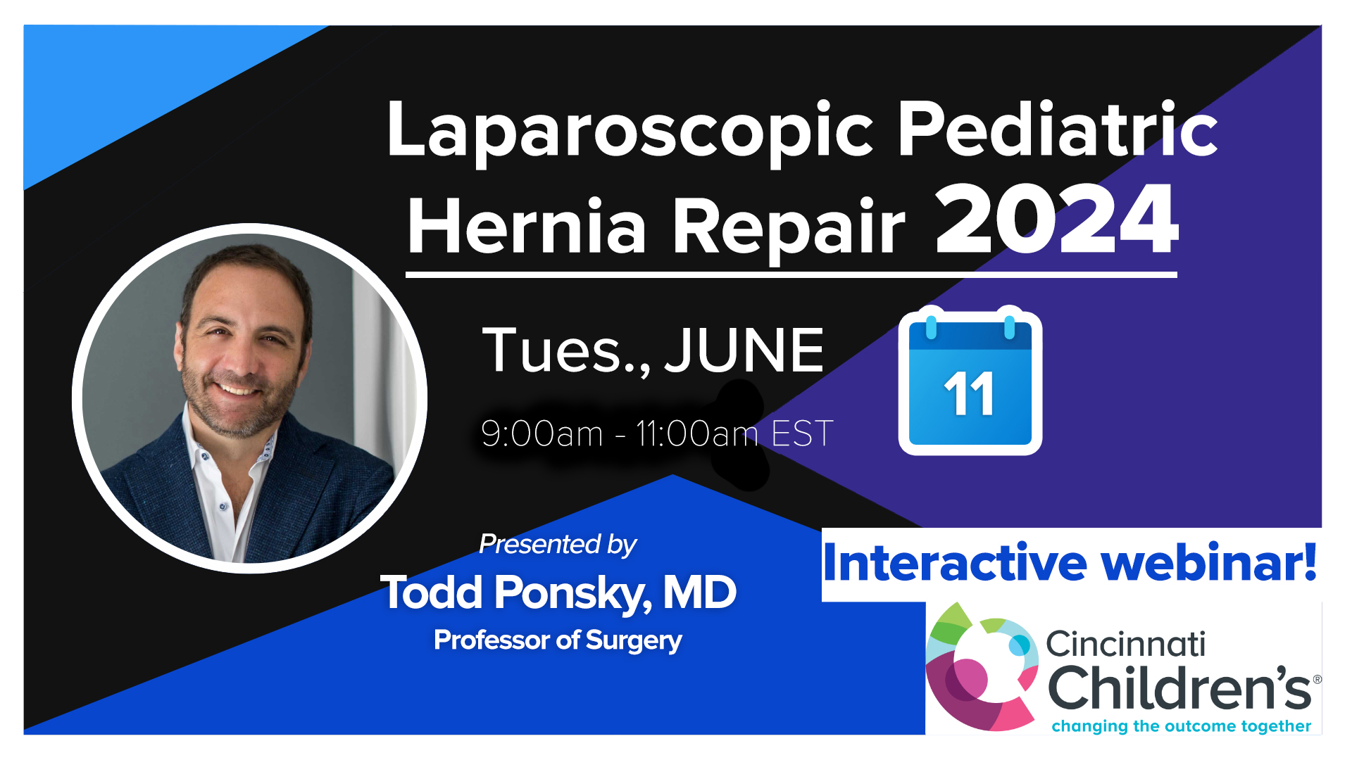 Laparoscopic Pediatric Hernia Repair Event 2024