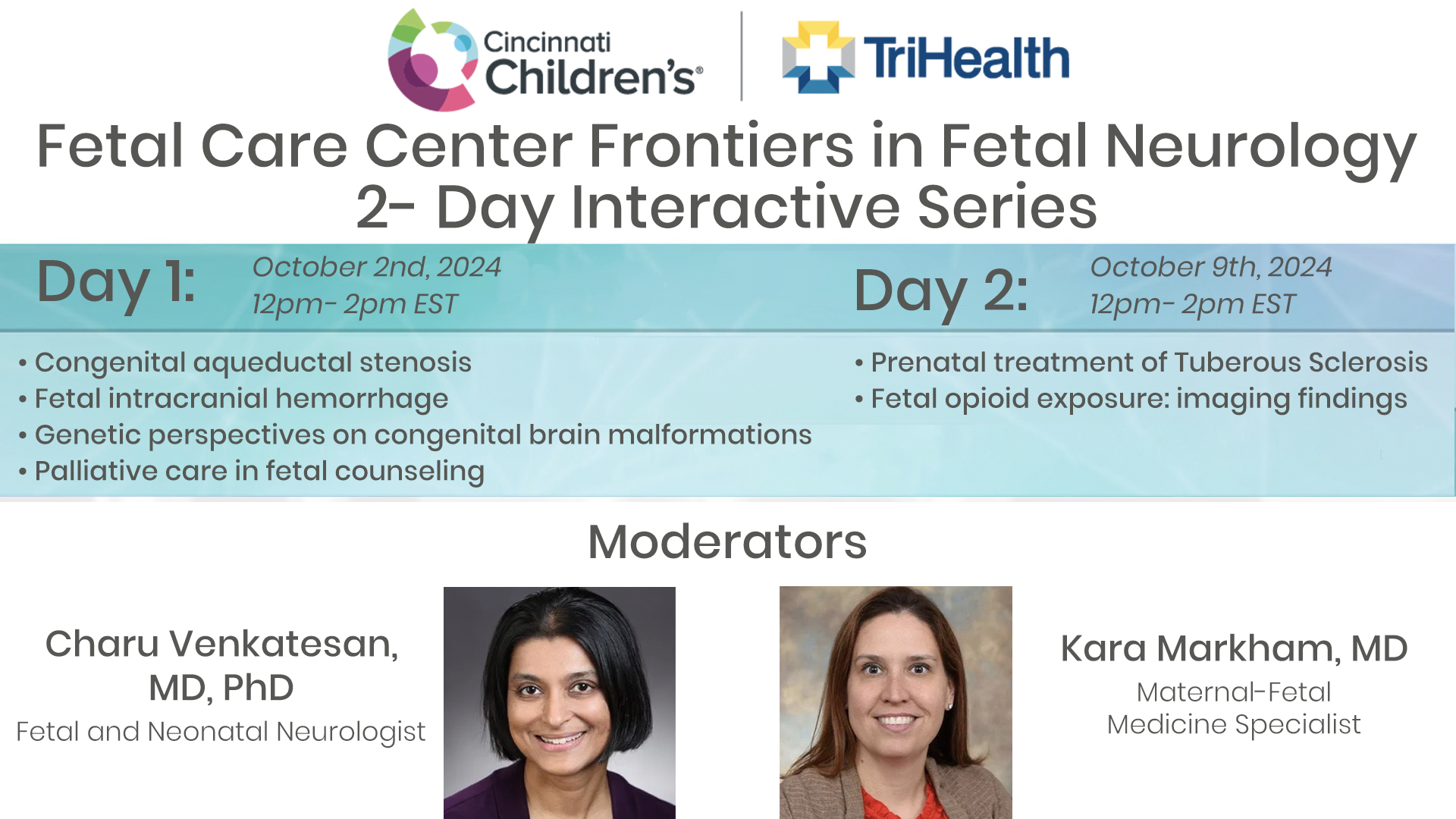2024 Fetal Care Center Frontiers in Fetal Neurology Day 2 - Hour 2 Q&A