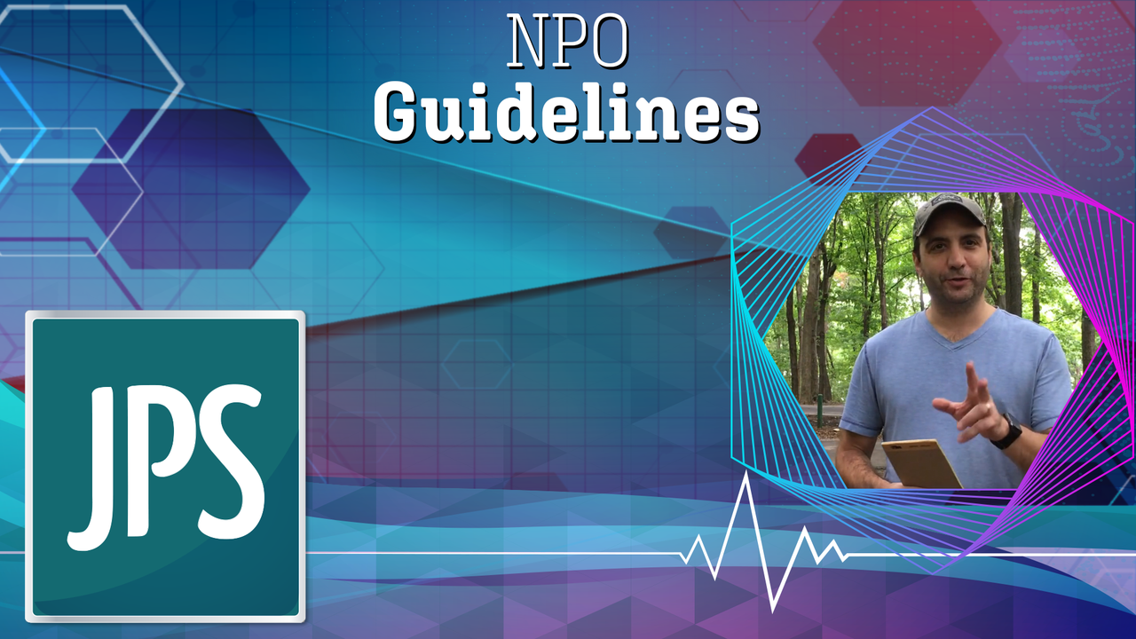 NPO Guidelines