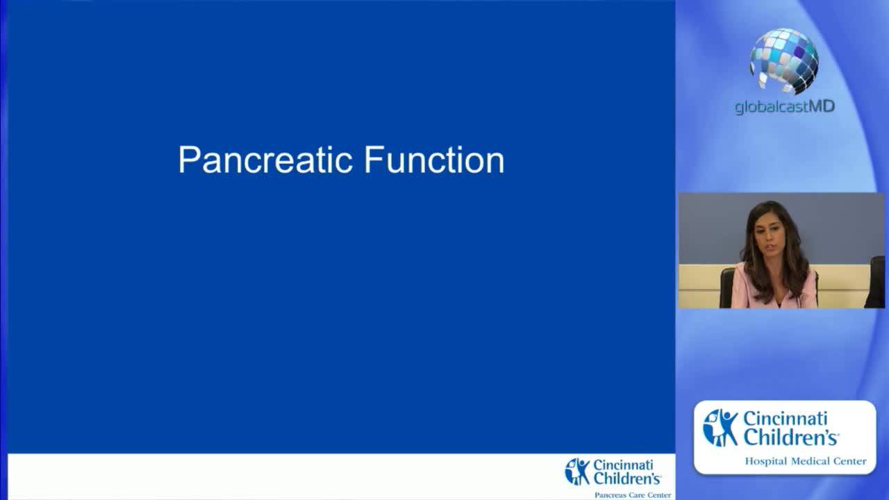 Function Tests & Pain Management: Pancreatic Disease
