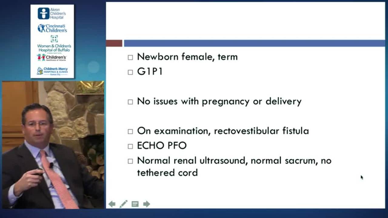 Imperforate Anus Rapid Fire: Update Course 2015