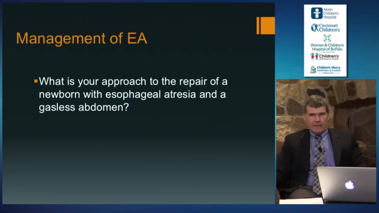 Long-Gap Esophageal Atresia & Mediastinal Masses: Update Course 2015